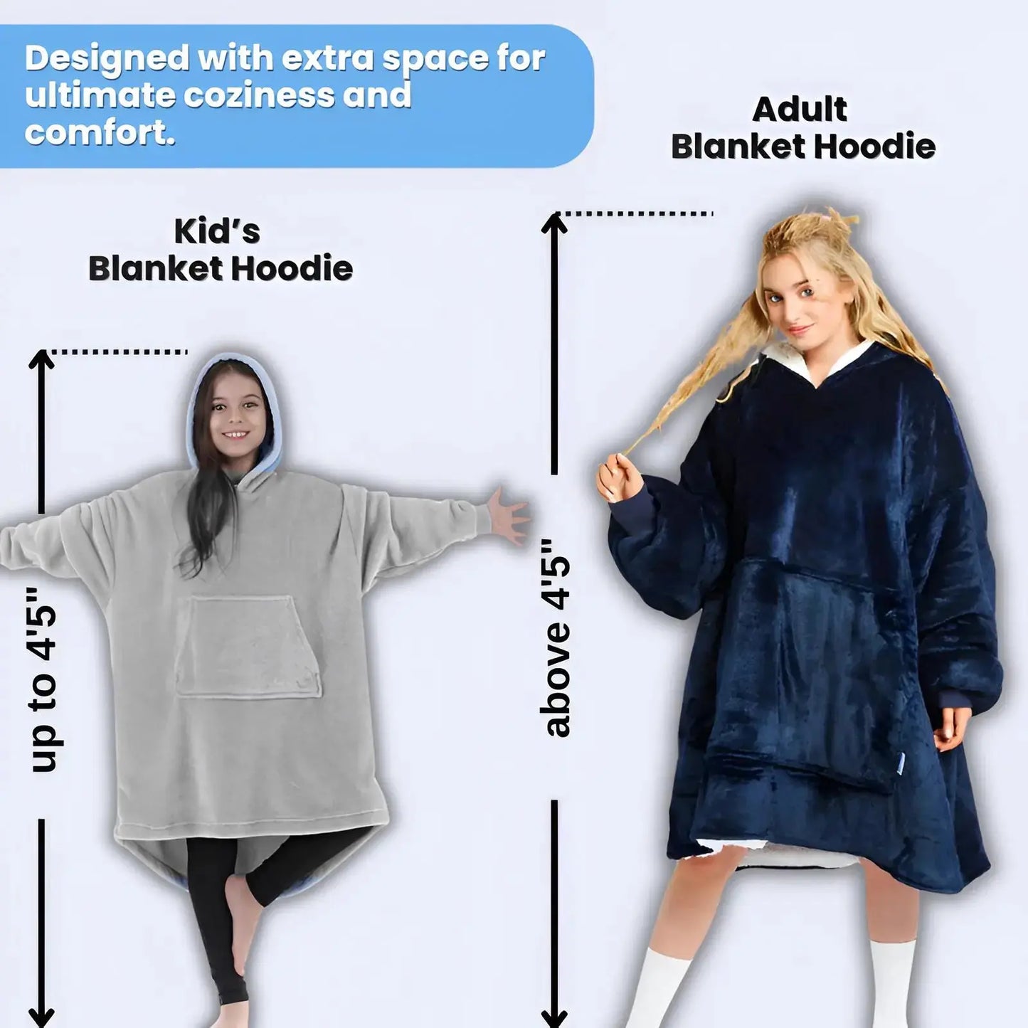 Oversized Blanket Hoodie CozyLyf