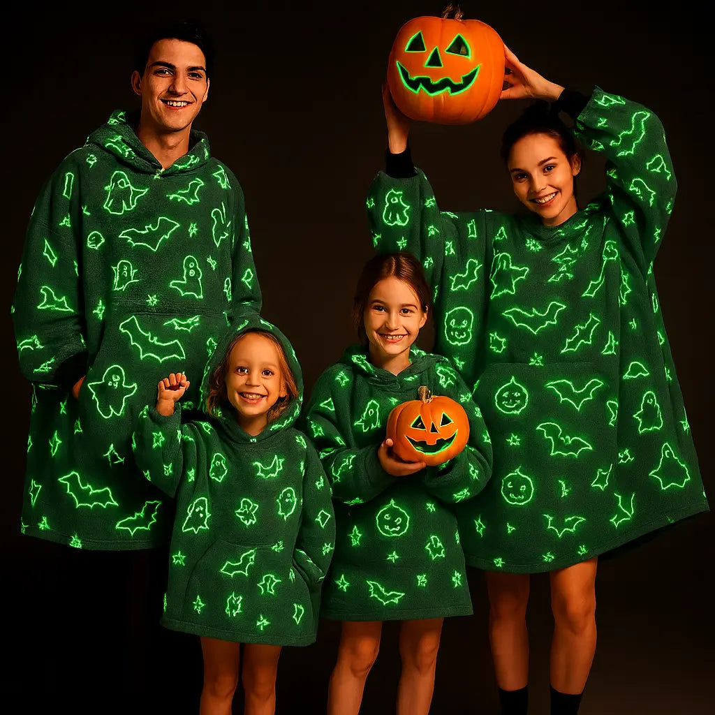 Spooky Cozy Blanket Hoodie CozyLyf